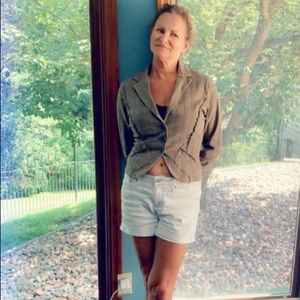 SFCL Plaid Fitted Blazer